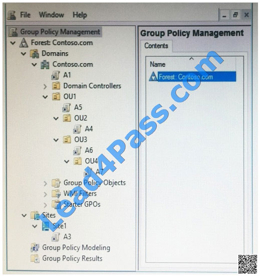 leads4pass 70-742 exam question q10