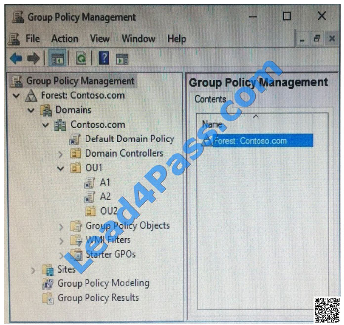leads4pass 70-742 exam question q6