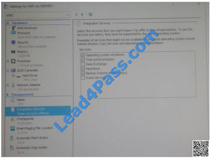 leads4pass 70-741 exam question q9