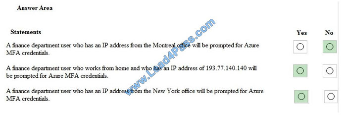 leads4pass ms-500 exam question q1-1