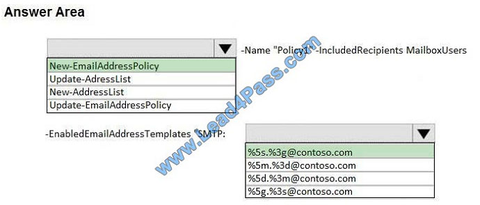 lead4pass ms-201 exam question q1-2