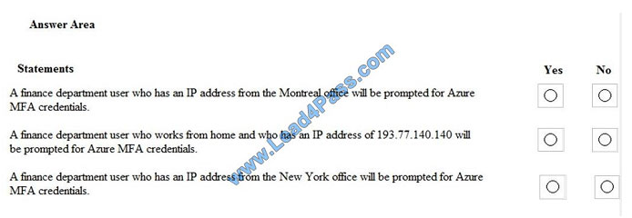 leads4pass ms-500 exam question q1