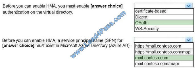 leads4pass ms-201 exam question q2-2