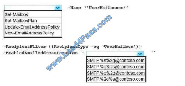 leads4pass ms-201 exam question q6-1