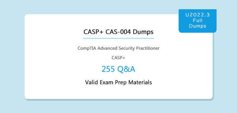 CASP+ CAS-004 dumps