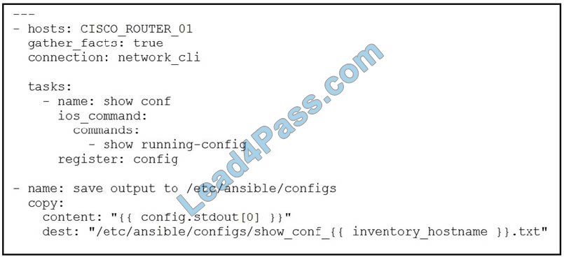 Cisco 200-901 dumps exam q9